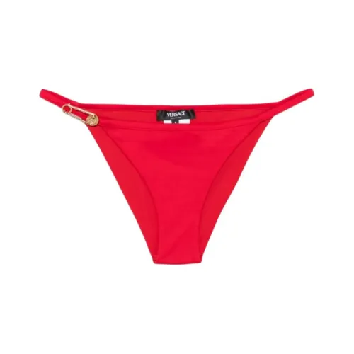 VERSACE SS25 Плавательные шорты Женские Красные