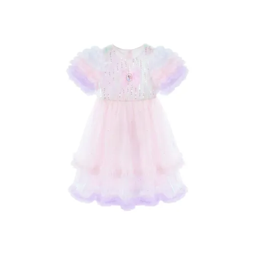 Disney Детское платье розовое для детей 3-7 лет