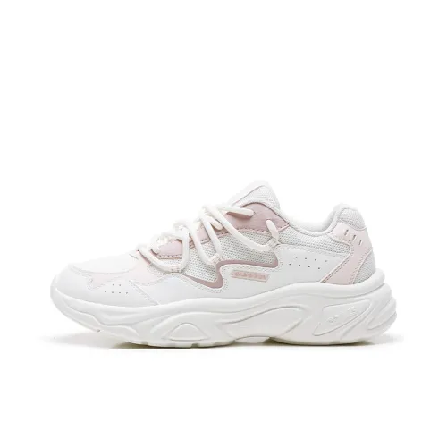 QIAODAN Dry Нижняя юбка Устойчивая к истиранию Низкий топ Кэжуал Женская Белая Розовая