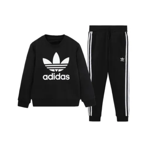 Adidas Originals Повседневная Спортивная Одежда Черная Детская