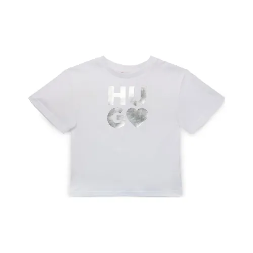HUGO BOSS Белая Kids T-рубашка