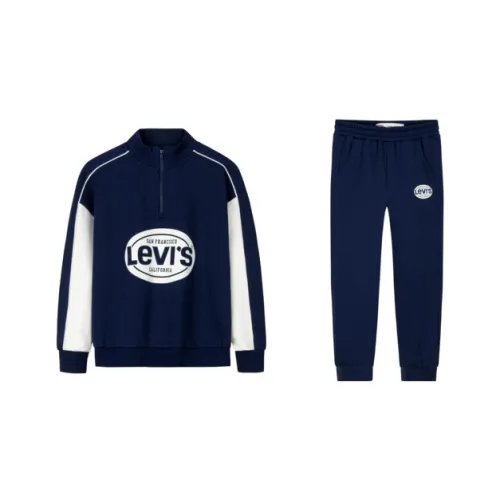 Levi's Повседневная Спортивная Одежда Темный Индиго Подростки