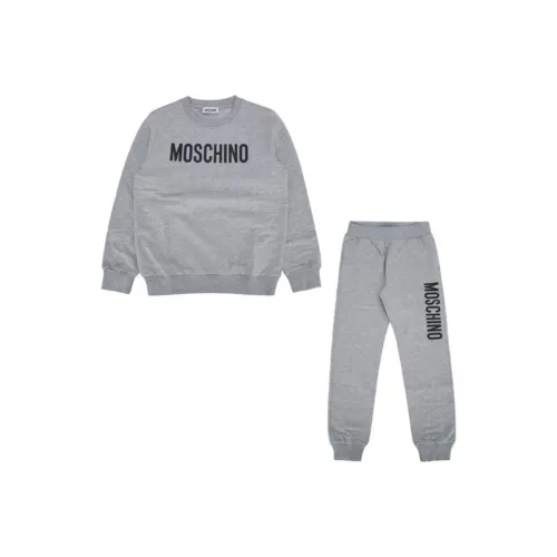 MOSCHINO Повседневная Спортивная Одежда Серый Детский