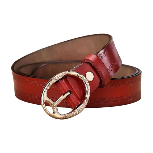 JEANSWEST Коровья кожа Спилок Ремни Женские 3,0CM