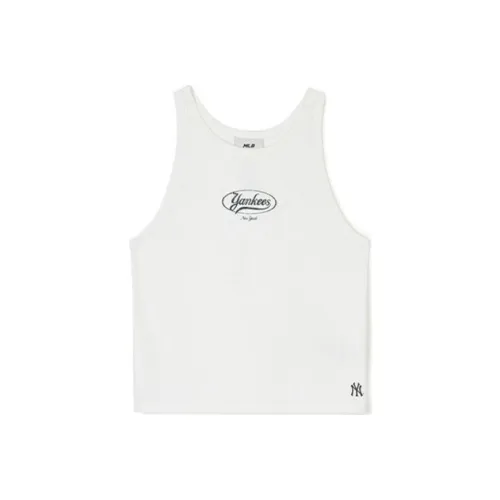 Mlb Base Logo Нью-Йорк Янкис Майка Женские Сливочный