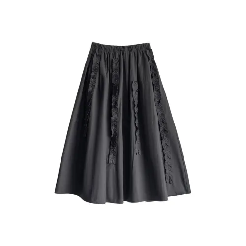 GTLA Женские Повседневные Длинные Юбки