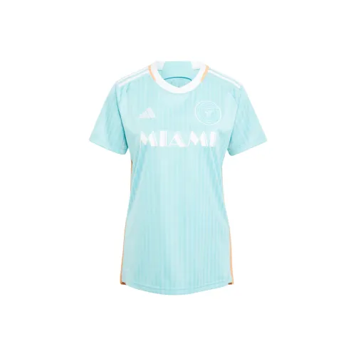 Adidas Inter Miami CF SS24 Футбол Джерси Женские Мятно-зеленый