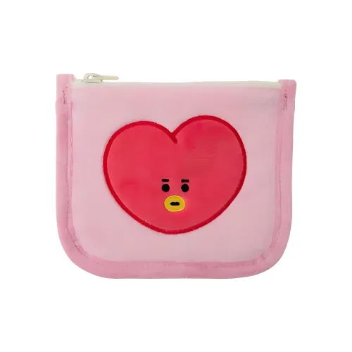 LINE FRIENDS Полиэстер Хранение Сумка Мини Унисекс Розовый Красный