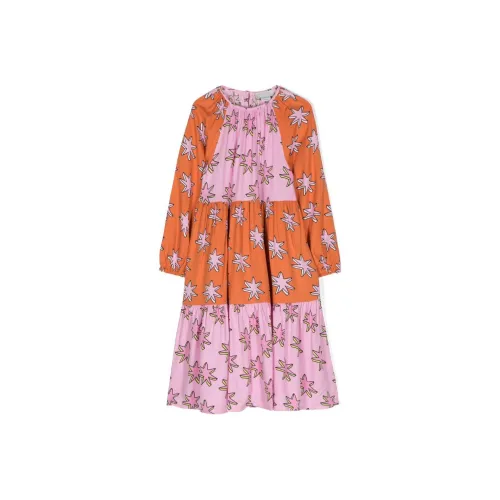 Stella McCartney SS24 Платье Детское Оранжевое