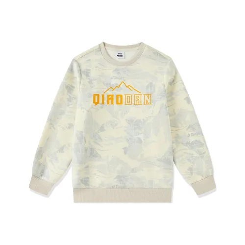 QIAODAN Толстовка Античный Фарфор Белый