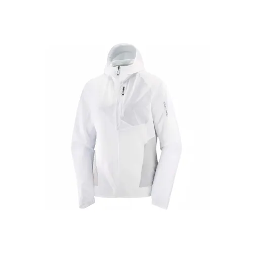 SALOMON Женская Ветровая Куртка SKI Топ Женская Белая