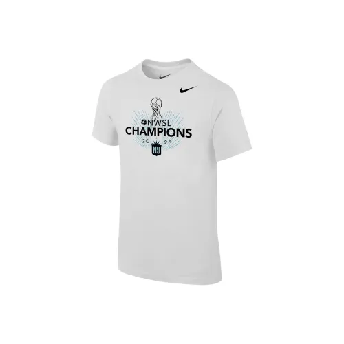 nike NJ NY Gotham FC 2023 NWSL Champions T-Shirt Детский Белый