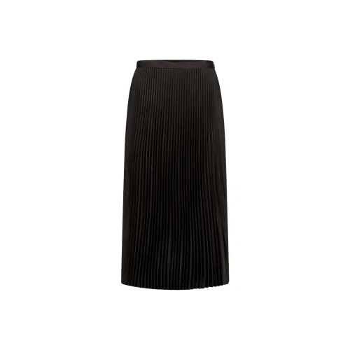 THEORY Повседневный Длинный Юбка Женская Черная