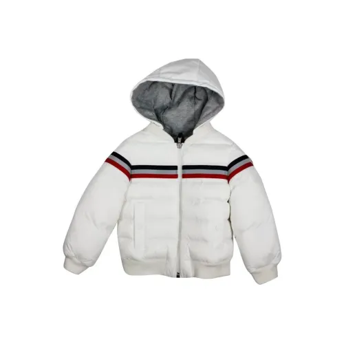Moncler Детский топ белый для малышей