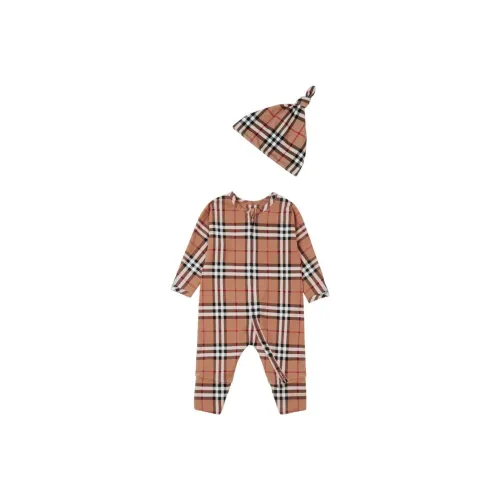 Burberry Бежевые Детские Комбинезоны / Ползунки