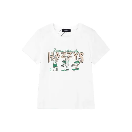 HAZZYS T-Shirt Raw White Teenagers