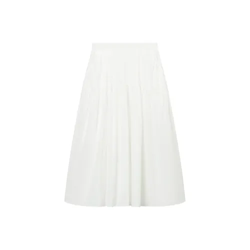 Hotwind Повседневный Длинный Юбка Женская Белая