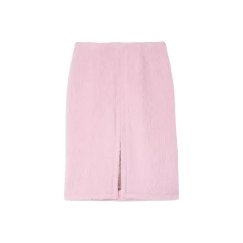 DRIES VAN NOTEN Розовый Женские Повседневные Длинные Юбки