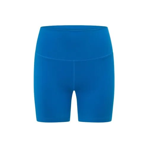 LORNA JANE Hi Fold Нет Chafe Lotus Велосипед Короткий Велосипедные шорты и шорты Женские Синий