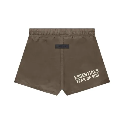 Fear of God Essentials Древесно-кофейный Kids Short