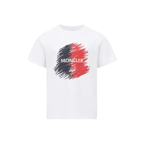 MONCLER Оптический белый Kids T-рубашки