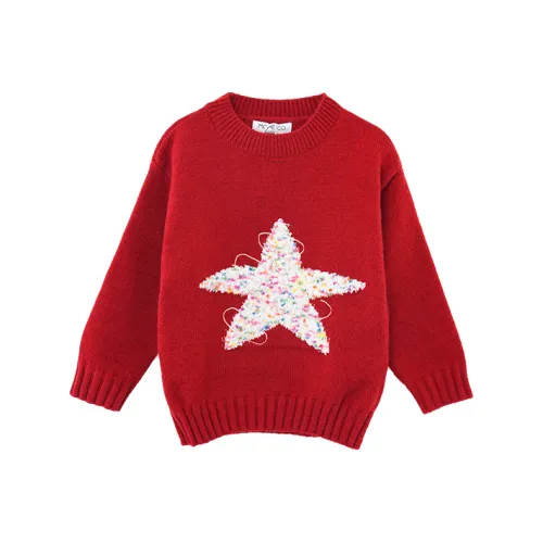 Mami Macca Свитер Красный для детей 3-7 лет