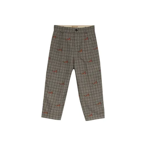 GUCCI Серые Kids Вязаные Тренировочные Брюки