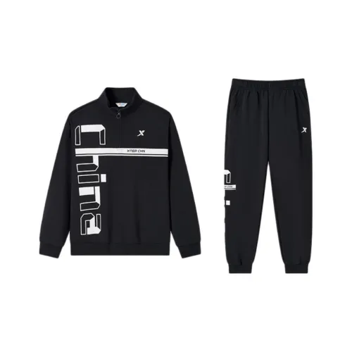 XTEP Повседневная спортивная одежда Pure Black Подростки