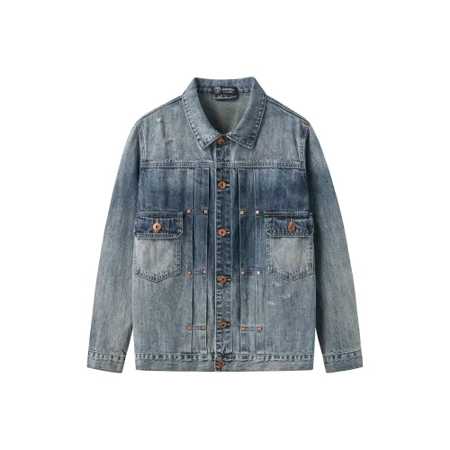 AUTOMOBILI LAMBORGHINI Denim Jacket Unisex