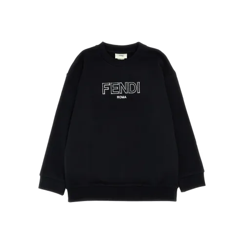 FENDI Черный Kids Свитшоты