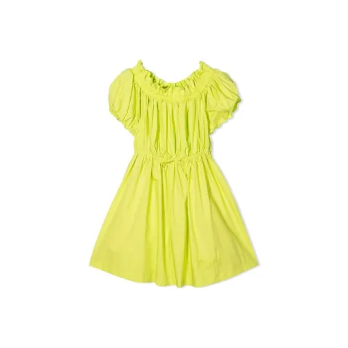 PINKO Лаймово-зеленый Kids Платья