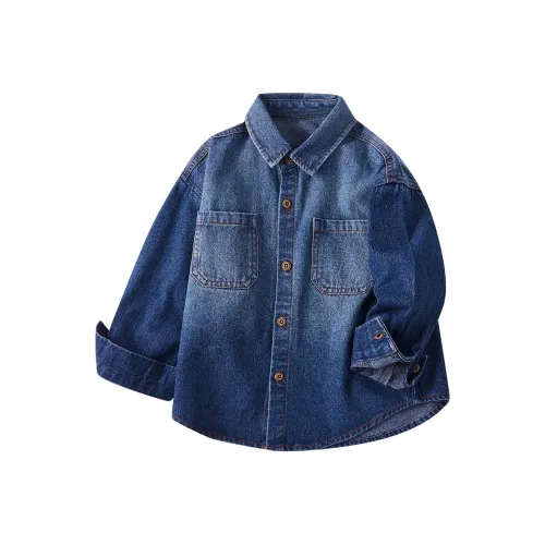 BOBDOG Деним Куртка Осенний Весна Детский