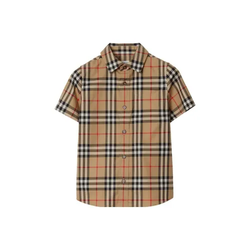 Burberry Рубашка FW23 Бежевый Детский