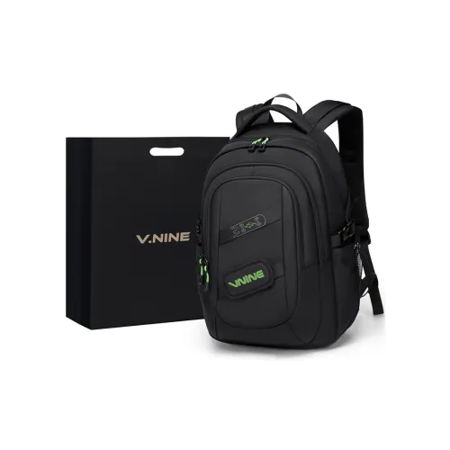V.NINE Текстиль Синтетическая кожа Выпускной Дорожный рюкзак Для мужчин и женщин Большой унисекс Космический черный