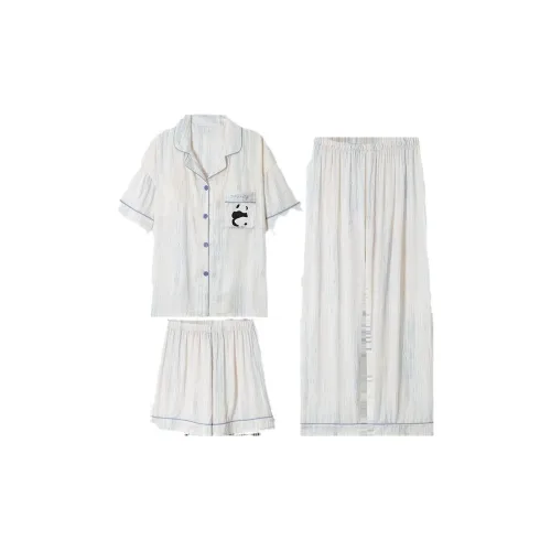 Vine Color Белый Женские Пижамные Комплекты