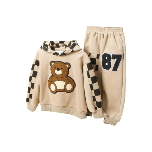 October Mommy Повседневная спортивная одежда хаки для детей