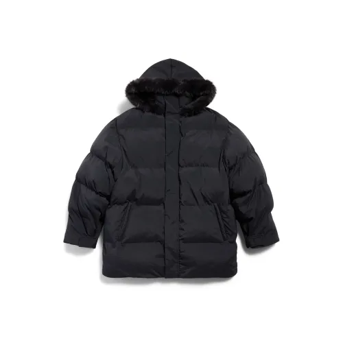 Balenciaga FW25 Хлопковый пуховик Мужской Черный