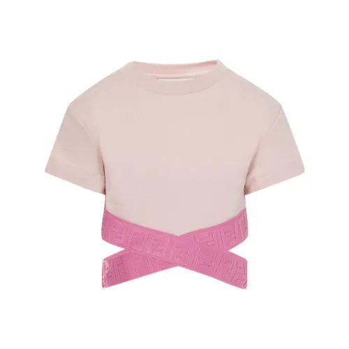 FENDI Розовые Kids T-рубашки