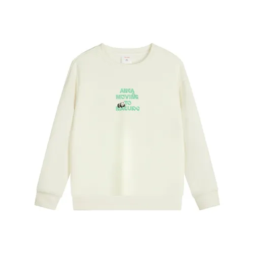 Antakids Свитшот Хлопок Белый Подростки