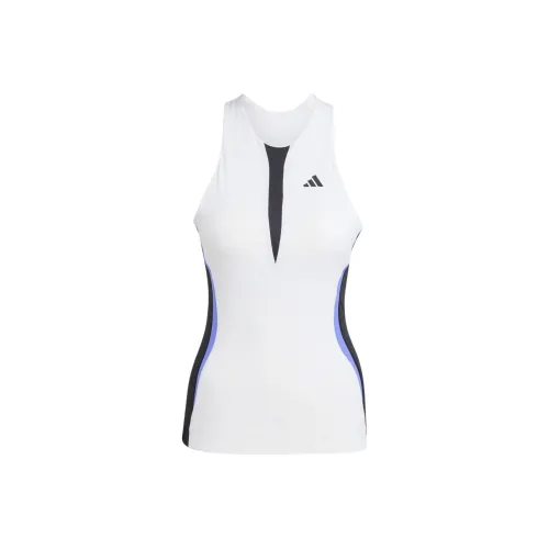 Adidas HEAT.RDY Pro United States Hard Court Grand Slam Collection Майка Женская Белая Синяя Черная