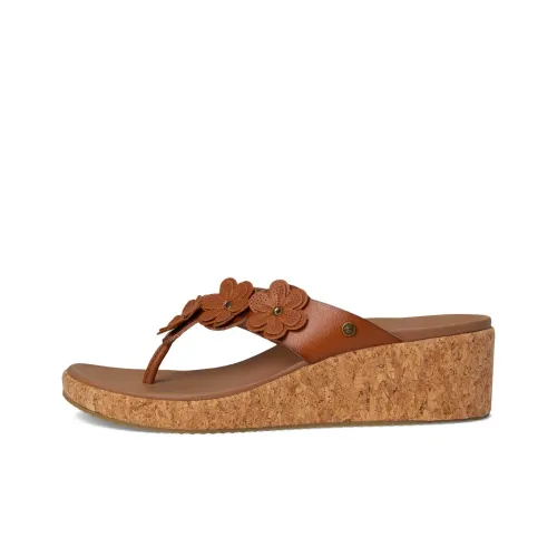 Skechers ARCH FIT BEVERLEE Быстросохнущие Шлепанцы Женские Коричневые