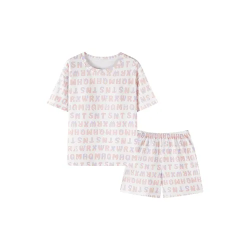 Sharefun Белый Женские Пижамные Комплекты