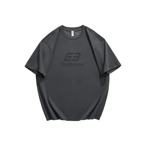 WOOD SOON Быстросохнущий Охлаждающий Минималистский стиль Повседневный Короткий рукав Т-рубашка Унисекс