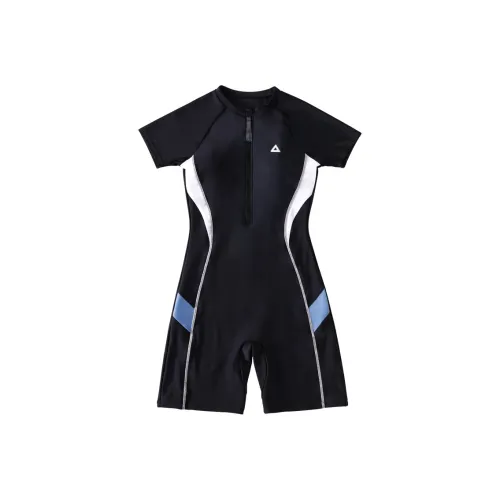 PEAK One Piece Купальник Женские Черный Серебряный