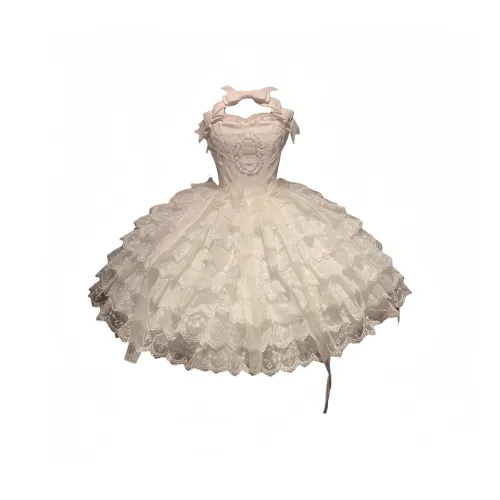 OUTDOORPRINCE Лолита-стиль Женские Белые