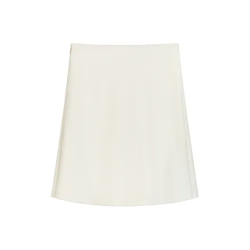 Frustration Garden Повседневная Длинная Юбка Женская Экрю