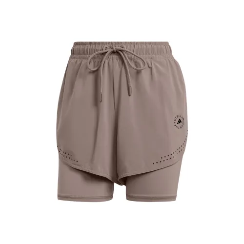 Adidas TRUEPURPOSE 2 IN 1 Шорты Спортивные шорты Женские Earth Коричневый Серый