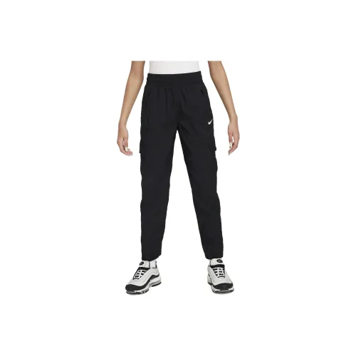 NIKE Черные Kids Брюки карго