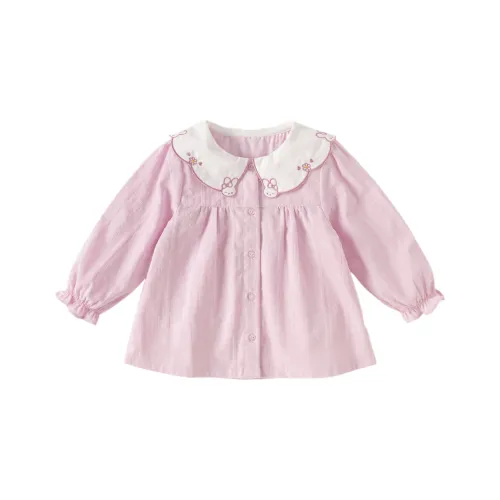 DAVE&BELLA Розово-фиолетовый Клетчатый Kids Рубашки