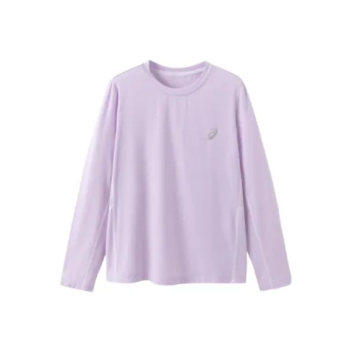 Asics T-Shirt Sports Performance Purple Teenagers